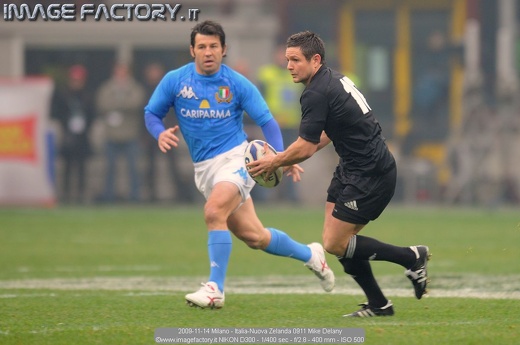 2009-11-14 Milano - Italia-Nuova Zelanda 0911 Mike Delany